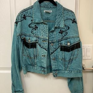 Vintage- hand beaded jacket